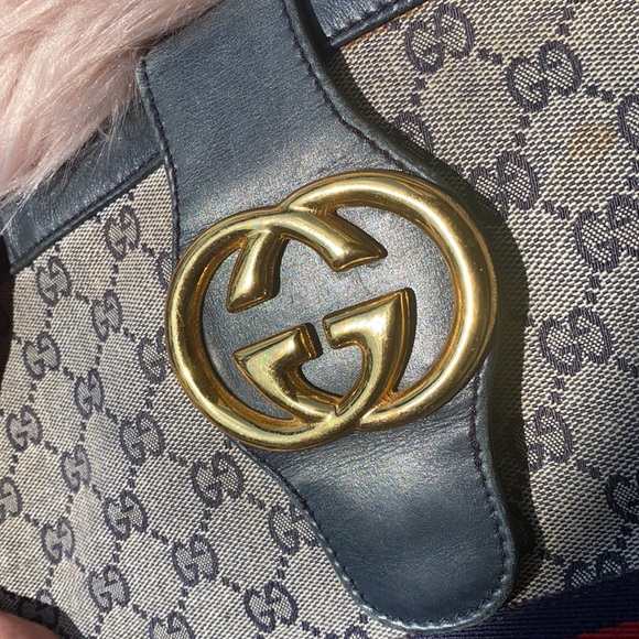 Vintage Gucci Blondie Britt Monogram Bag - Picture 15 of 15